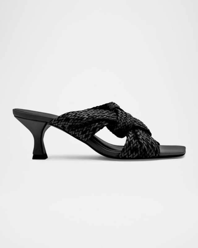Kali Woven Knot Slide Sandals